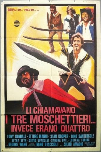 Movie poster for Li chiamavano i tre moschettieri... invece erano quattro
