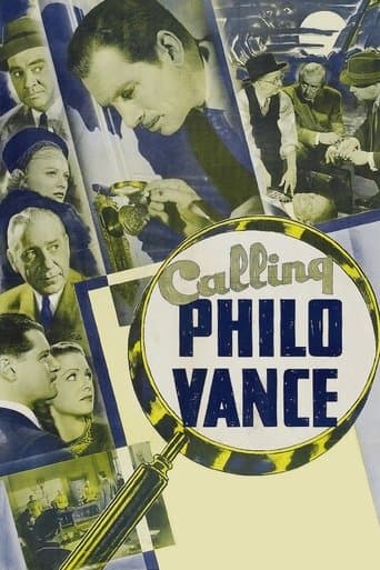 Movie poster for Calling Philo Vance