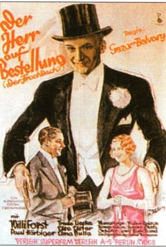 Movie poster for The Gentleman Who Can Be Booked