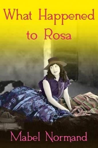 Movie poster for What Happened To Rosa