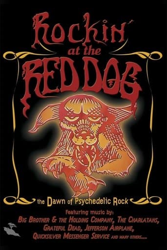 Movie poster for Rockin' at the Red Dog: The Dawn of Psychedelic Rock