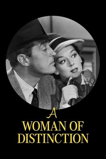 Movie poster for A Woman of Distinction