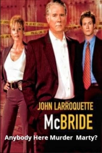 Movie poster for McBride: Anybody Here Murder Marty?