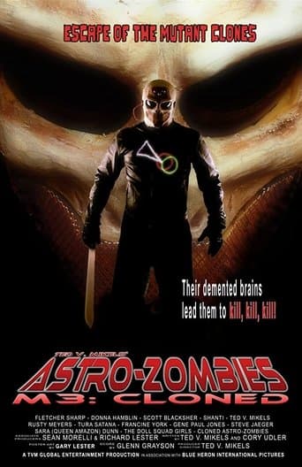 Movie poster for Astro-Zombies M3: Cloned
