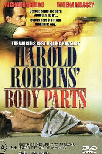 Movie poster for Harold Robbins' Body Parts