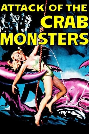 Movie poster for Attack of the Crab Monsters