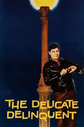 Movie poster for The Delicate Delinquent