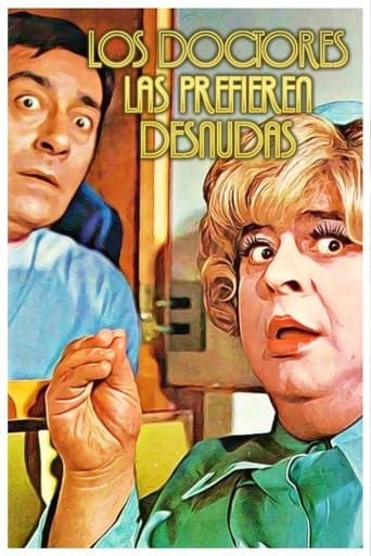 Movie poster for Los doctores las prefieren desnudas