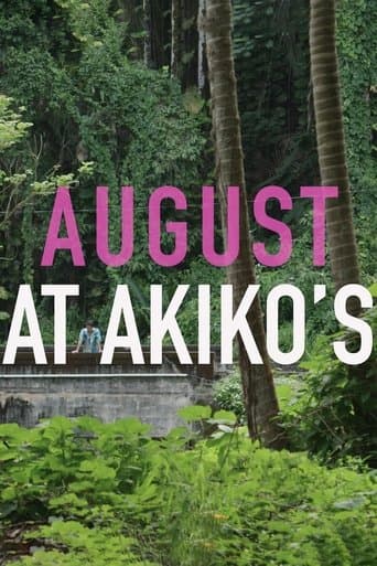 Movie poster for August at Akiko's