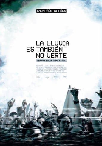 Movie poster for La lluvia es también no verte