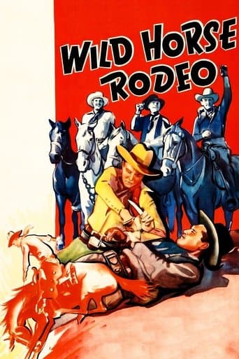 Movie poster for Wild Horse Rodeo
