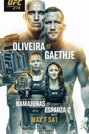 Movie poster for UFC 274: Oliveira vs. Gaethje