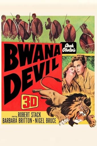 Movie poster for Bwana Devil