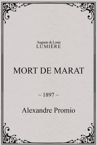 Movie poster for Death of Marat