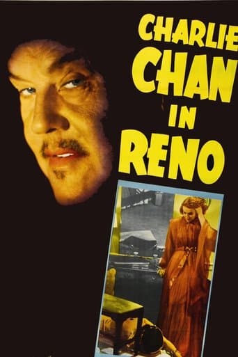 Movie poster for Charlie Chan in Reno
