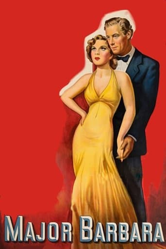 Movie poster for Major Barbara