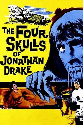 Movie poster for The Four Skulls of Jonathan Drake