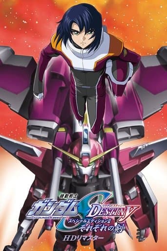 Movie poster for Mobile Suit Gundam SEED Destiny TV Movie II: Their Respective Swords