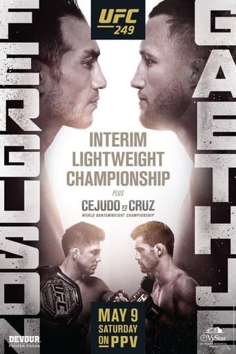 Movie poster for UFC 249: Ferguson vs. Gaethje