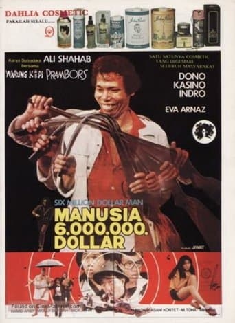 Movie poster for The 6.000.000 Dollar Man