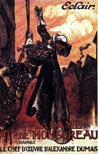 Movie poster for La dame de Monsoreau