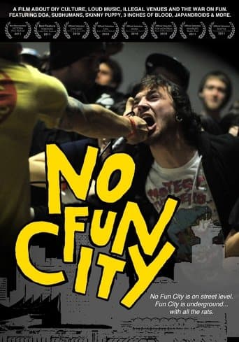 Movie poster for No Fun City