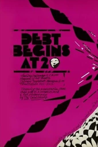 Movie poster for Debt Begins at 20