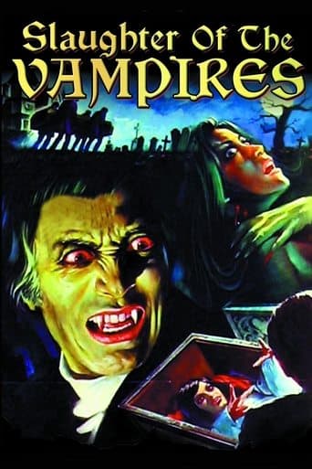 Movie poster for The Slaughter of the Vampires