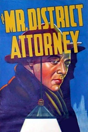 Movie poster for Mr. District Attorney