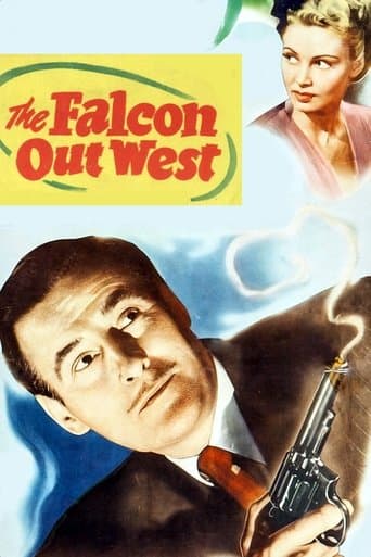 Movie poster for The Falcon Out West