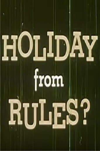 Movie poster for Holiday from Rules?