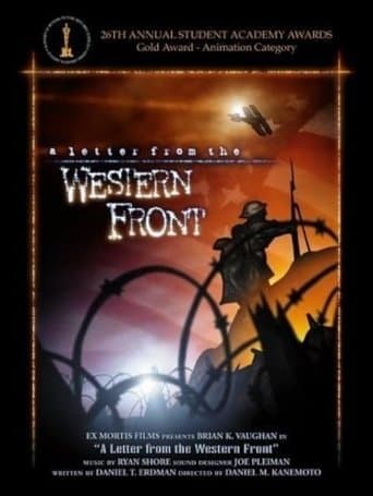 Movie poster for A Letter from the Western Front