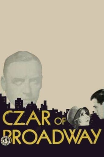 Movie poster for The Czar of Broadway