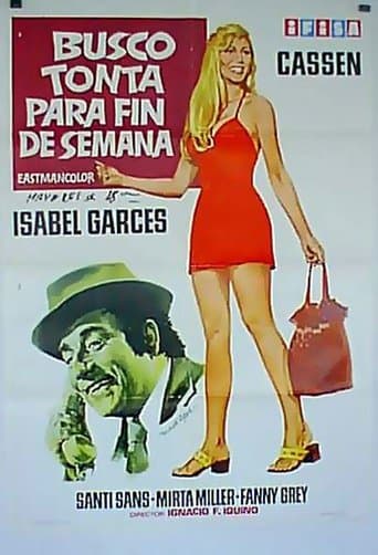 Movie poster for Busco tonta para fin de semana
