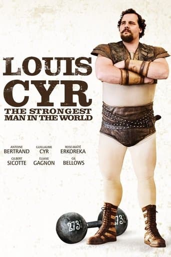 Movie poster for Louis Cyr: The Strongest Man in the World