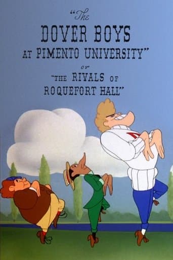 Movie poster for The Dover Boys at Pimento University or The Rivals of Roquefort Hall