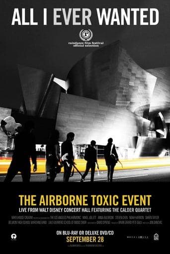 Movie poster for All I Ever Wanted: The Airborne Toxic Event Live from Walt Disney Concert Hall