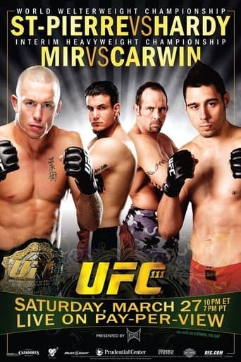 Movie poster for UFC 111: St-Pierre vs. Hardy