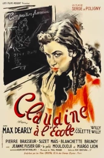 Movie poster for Claudine at School