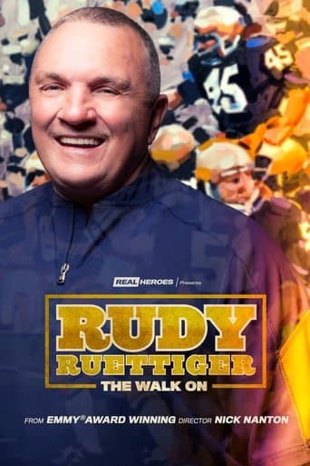 Movie poster for Rudy Ruettiger: The Walk On