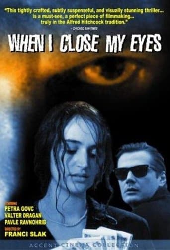 Movie poster for When I Close My Eyes