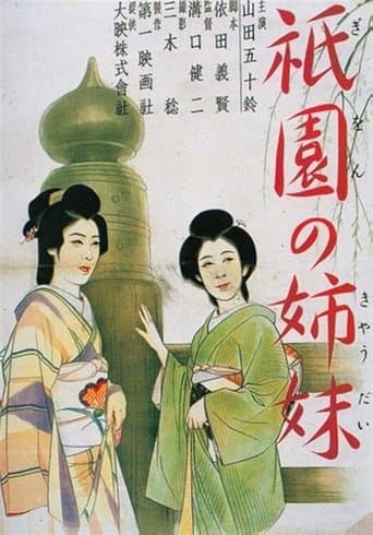 Movie poster for Sisters of the Gion