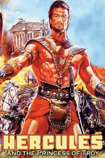 Movie poster for Hercules and the Princess of Troy
