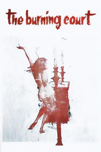 Movie poster for The Burning Court
