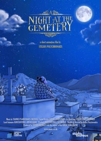 Movie poster for A Night at the Cemetery