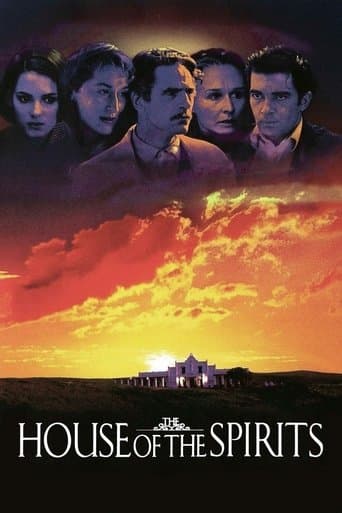 Movie poster for The House of the Spirits