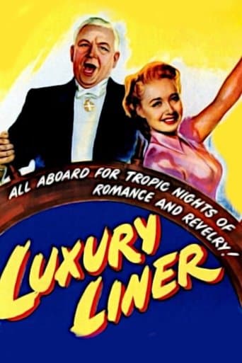 Movie poster for Luxury Liner