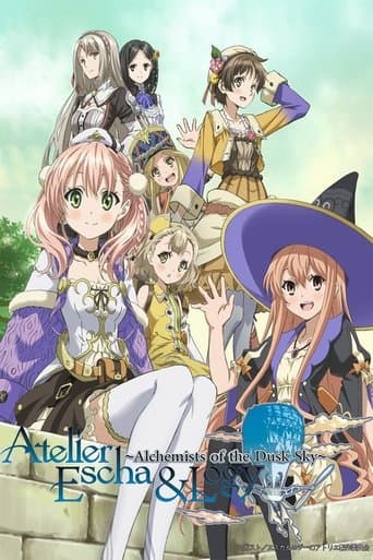 Movie poster for Atelier Escha & Logy: Alchemists of the Dusk Sky