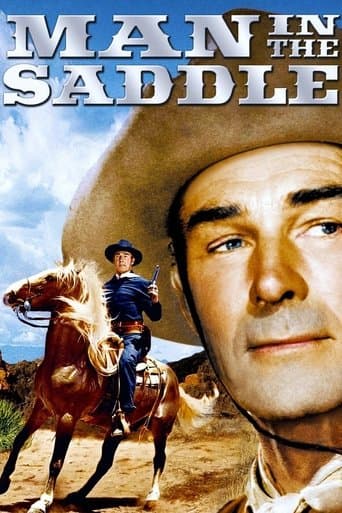 Movie poster for Man in the Saddle