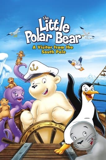 Movie poster for The Little Polar Bear: A Visitor from the South Pole
